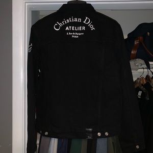 christian dior denim jacket atelier